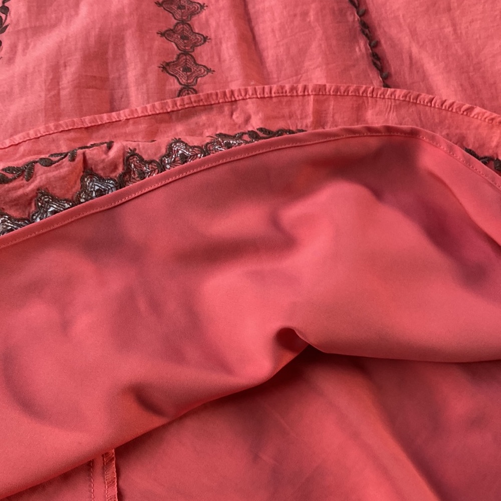 A-Line Embroidered Dress - Picture 5 of 6
